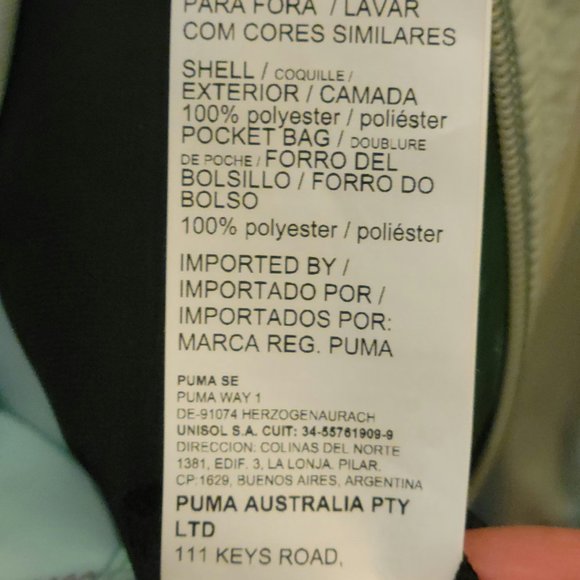 Puma Running First Mile Anorek Jacket in Mist green - Picture 15 of 16